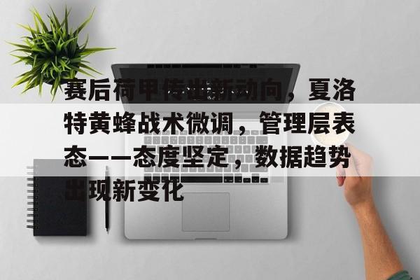 db电竞官网官网-赛后荷甲传出新动向，夏洛特黄蜂战术微调，管理层表态——态度坚定，数据趋势出现新变化